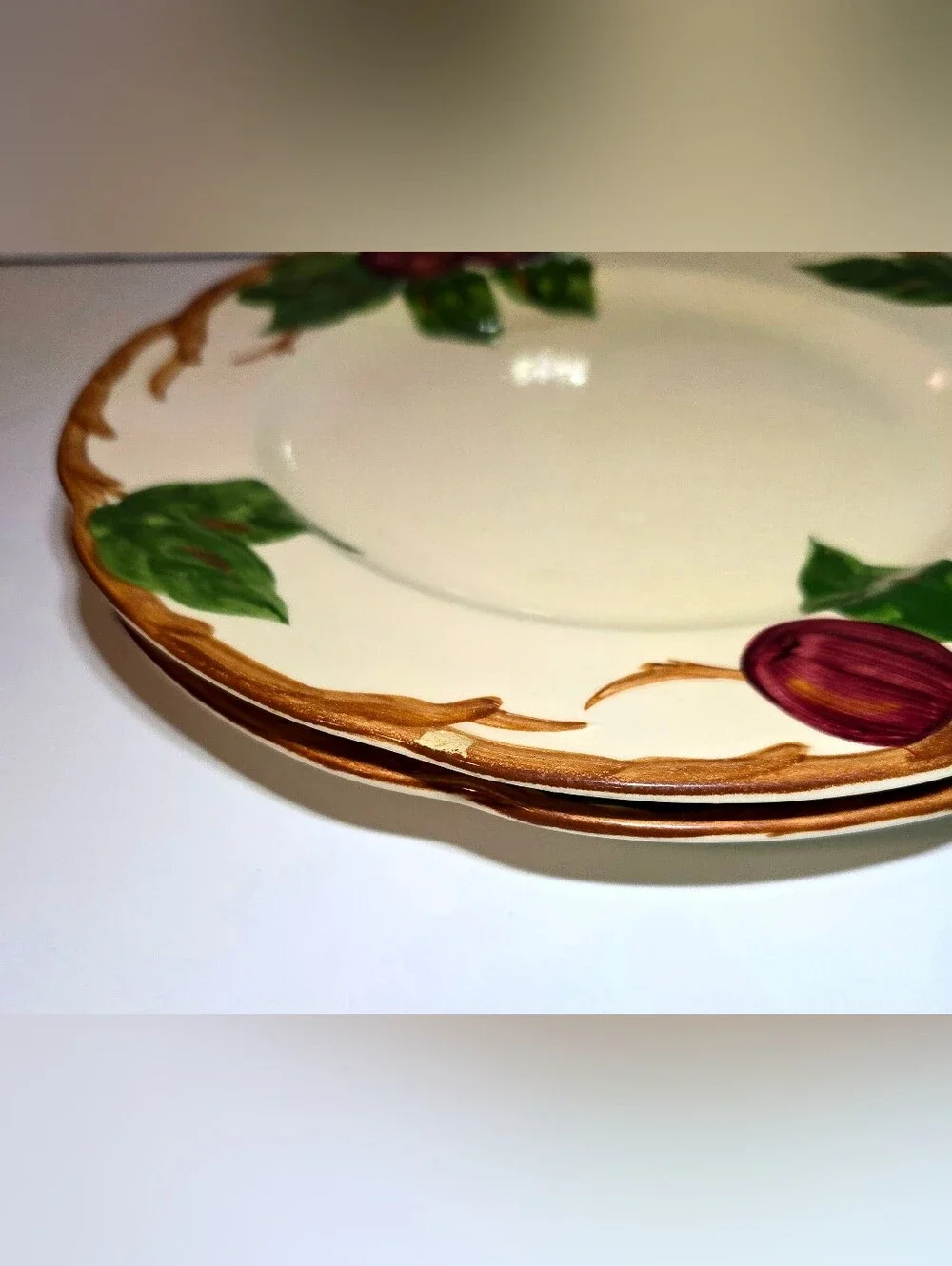 Franciscan Apple Earthenware Plates 9.5